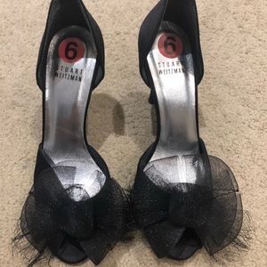 Stuart Weitzman peep toe formal pump